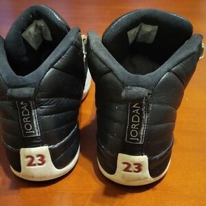 Jordan Black and White Sneakers